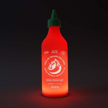 Chilli Sauce Bottle Squeezy Lamp