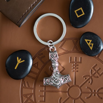 Thor’s Hammer Keyring